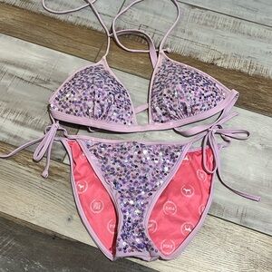 Vintage PINK bathing suit